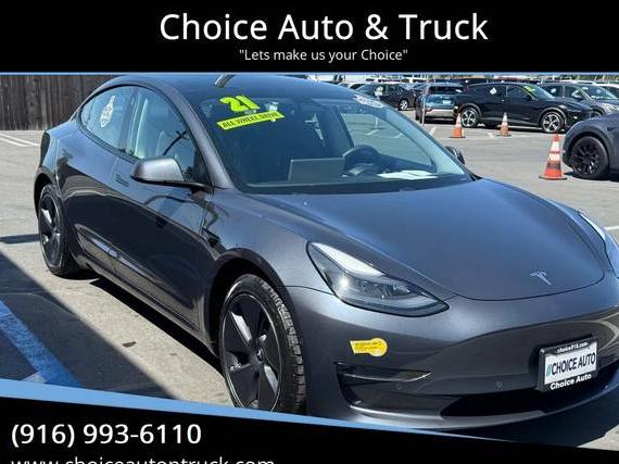 TESLA MODEL 3 2021 5YJ3E1EB5MF067487 image